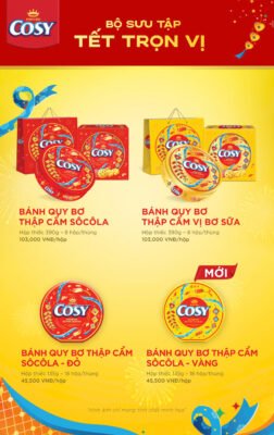 Bánh Quy Thập Cẩm Hộp Thiếc Tròn