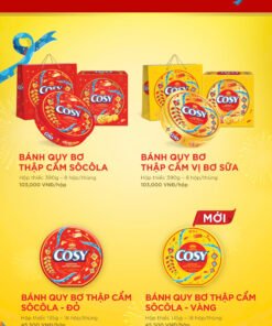 Bánh Quy Thập Cẩm Hộp Thiếc Tròn